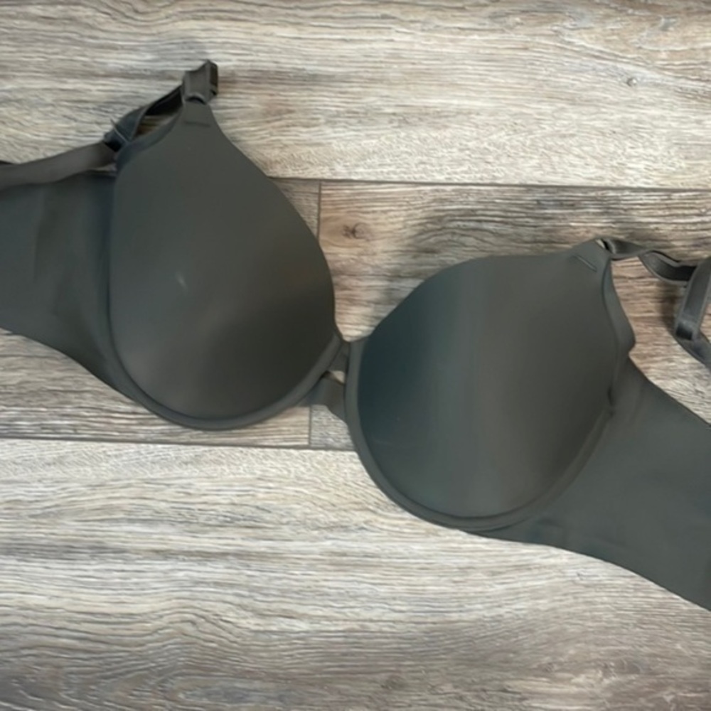 Warner bra size 36 DD gray bra